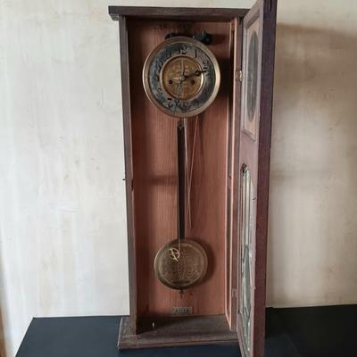 LOT 425: Vintage Gustav Becker Wall Clock