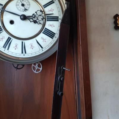 LOT 429: Vintage Gustav Becker Wall Clock
