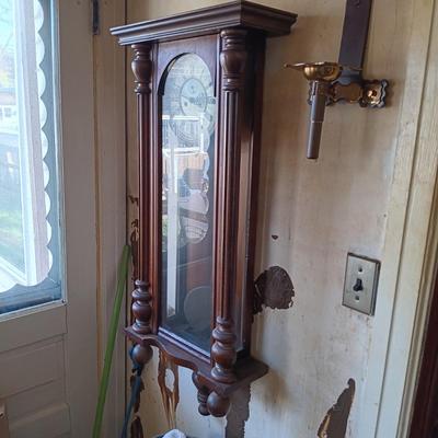 LOT 429: Vintage Gustav Becker Wall Clock