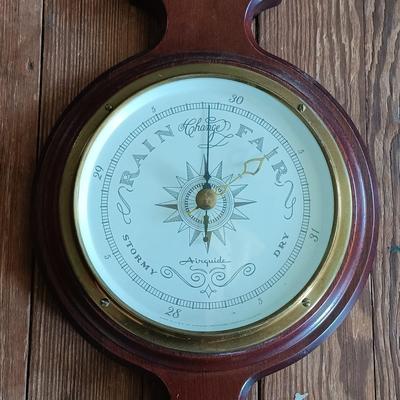 LOT 431: Set of (3) Banjo Style Barometers