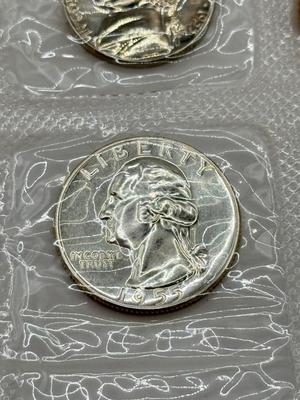LOT 452J: 1955 & 1956 Philadelphia US Coin Proof Sets