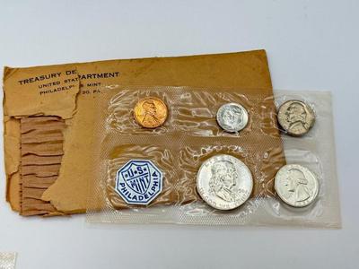 LOT 452J: 1955 & 1956 Philadelphia US Coin Proof Sets