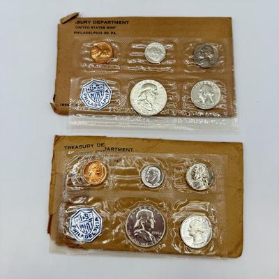 LOT 452J: 1955 & 1956 Philadelphia US Coin Proof Sets
