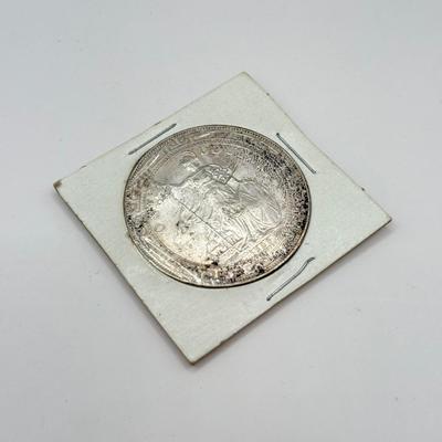 LOT 453J: 1898 British Trade Dollar Coin (90% Silver)