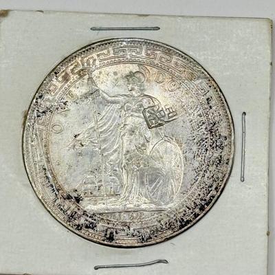 LOT 453J: 1898 British Trade Dollar Coin (90% Silver)