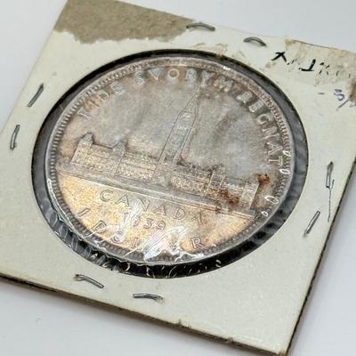 LOT 454J: 1841-1934 Canadian Coins in Protective Cases