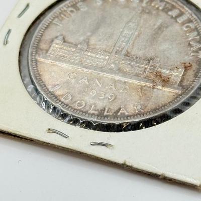 LOT 454J: 1841-1934 Canadian Coins in Protective Cases