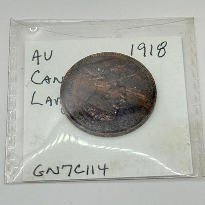 LOT 454J: 1841-1934 Canadian Coins in Protective Cases