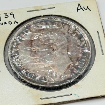 LOT 454J: 1841-1934 Canadian Coins in Protective Cases