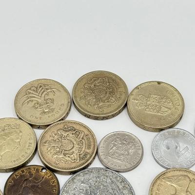 LOT 457J: Large Variety of Foreign Coins