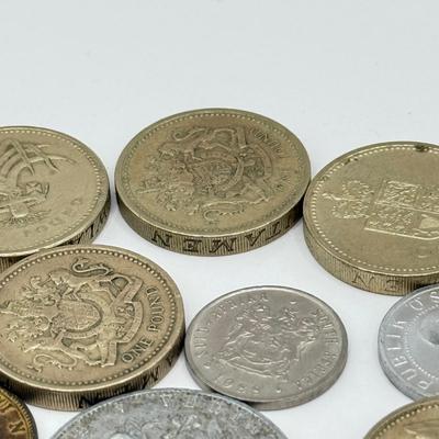 LOT 457J: Large Variety of Foreign Coins
