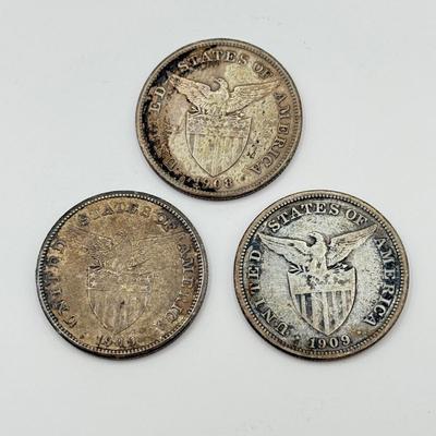 LOT 459J: George Washington Coin & Collection of Philippines Currency