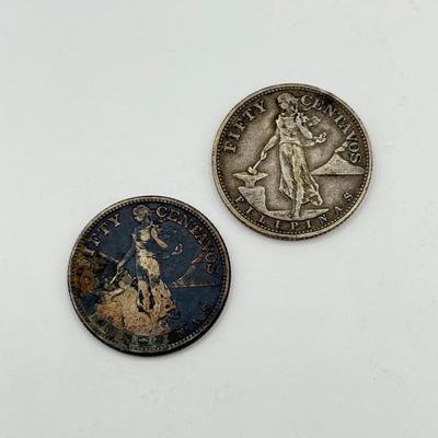 LOT 459J: George Washington Coin & Collection of Philippines Currency