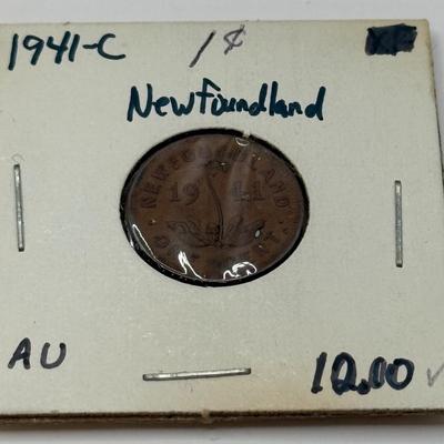 LOT 460J: 1890-1945 Newfoundland One, Five & Ten Cent Coins