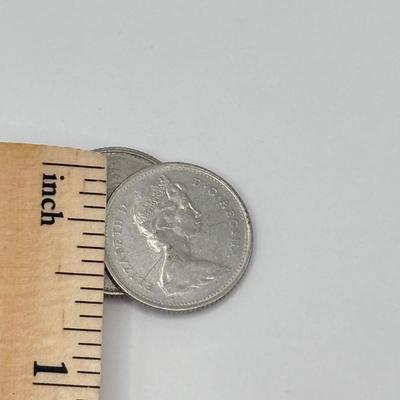 LOT 462J: 1970s-1980s Canadian Dimes