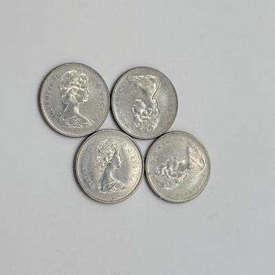 LOT 462J: 1970s-1980s Canadian Dimes