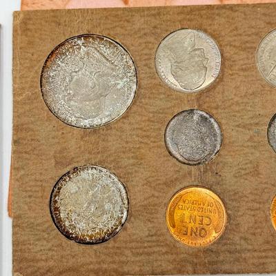 LOT 464J: 1957 US Mint Coin Set & 1960 US Proof Coin Set