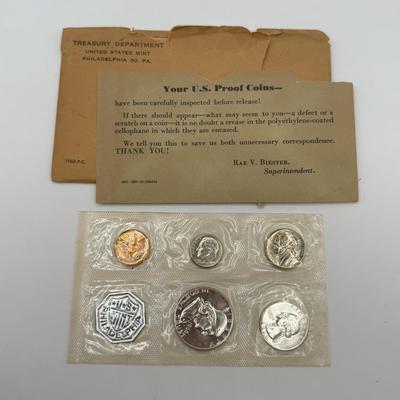 LOT 464J: 1957 US Mint Coin Set & 1960 US Proof Coin Set