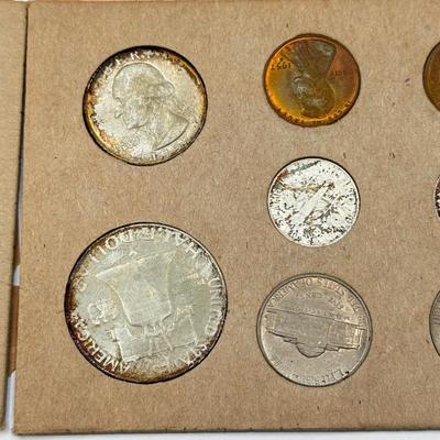 LOT 464J: 1957 US Mint Coin Set & 1960 US Proof Coin Set