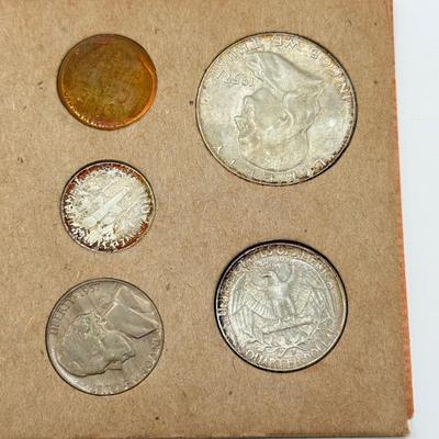 LOT 464J: 1957 US Mint Coin Set & 1960 US Proof Coin Set