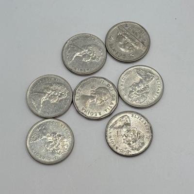 LOT 495J: 1960s Canadian Nickels Five Cent Pieces