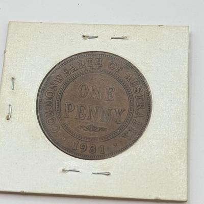LOT 497J: 1900s Great Britain Penny One Cent Coins