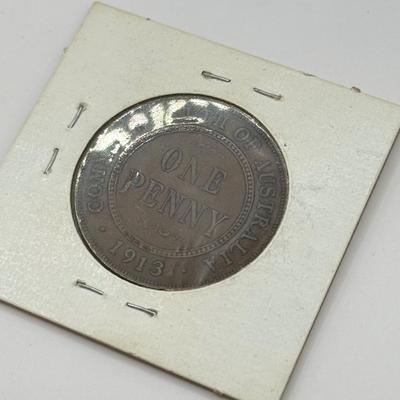 LOT 497J: 1900s Great Britain Penny One Cent Coins