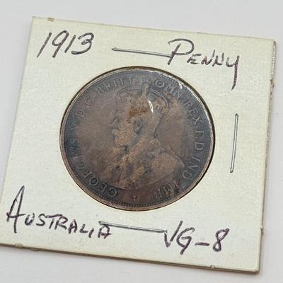 LOT 497J: 1900s Great Britain Penny One Cent Coins