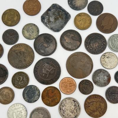 LOT 498J: Assorted Foreign Coins