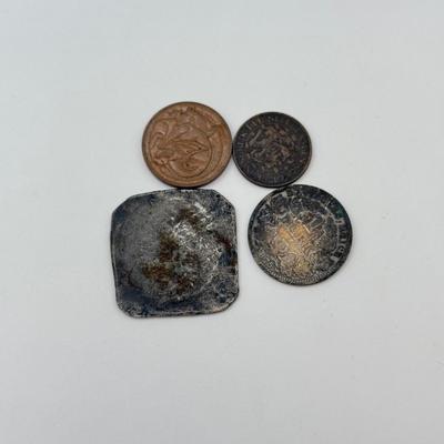 LOT 498J: Assorted Foreign Coins