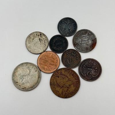 LOT 498J: Assorted Foreign Coins