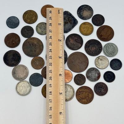 LOT 498J: Assorted Foreign Coins