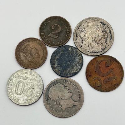 LOT 498J: Assorted Foreign Coins