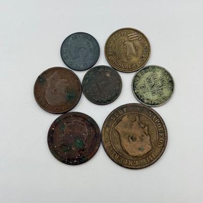 LOT 498J: Assorted Foreign Coins