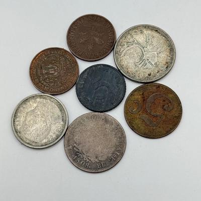 LOT 498J: Assorted Foreign Coins