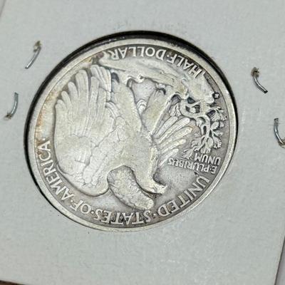 LOT 502J: US Seated Liberty Half Dollar Coins: 1936-S, 1917-D & 1875