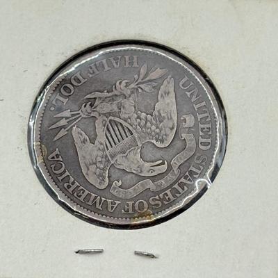 LOT 502J: US Seated Liberty Half Dollar Coins: 1936-S, 1917-D & 1875
