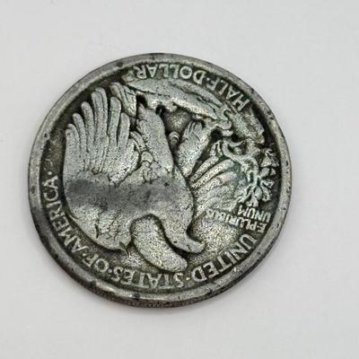 LOT 502J: US Seated Liberty Half Dollar Coins: 1936-S, 1917-D & 1875