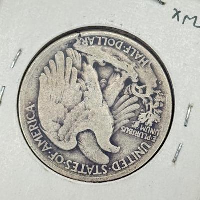 LOT 502J: US Seated Liberty Half Dollar Coins: 1936-S, 1917-D & 1875