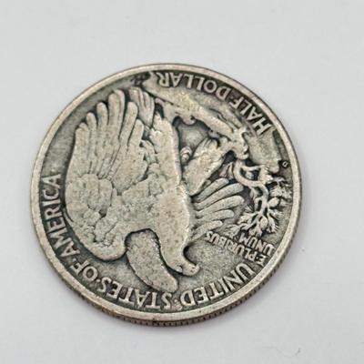 LOT 502J: US Seated Liberty Half Dollar Coins: 1936-S, 1917-D & 1875