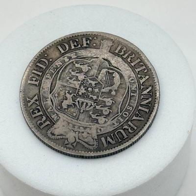 LOT 503J: 1817 George III Great Britain Half Crown 925 Sterling Silver Coin