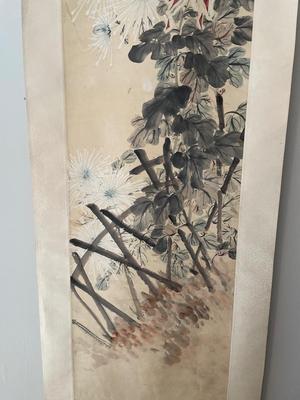 Large (76”) Asian scroll