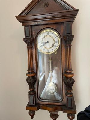 Antique wall clock