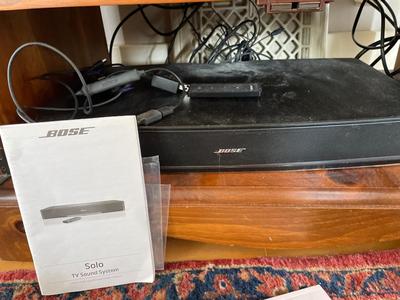 Bose Solo TV sound system