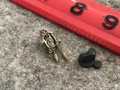 Vintage Avon Cuckoo clock Miniature pin