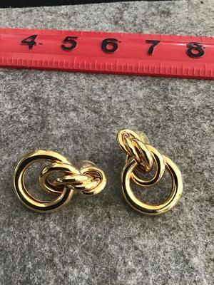 Napier Gold Tone Earrings