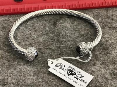 Park Lane cable Crystal Bracelet