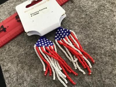 Holiday Beaded Earrings