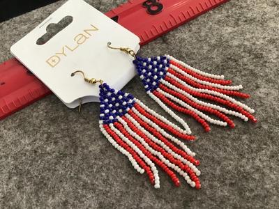 Holiday Beaded Earrings