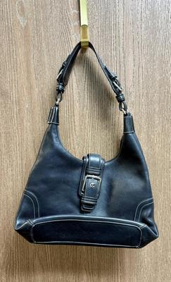 Coach Black Leather Handbag